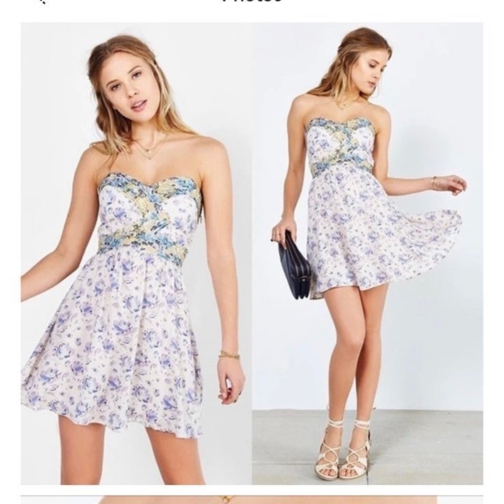 Strapless Kimchi Blue Dress